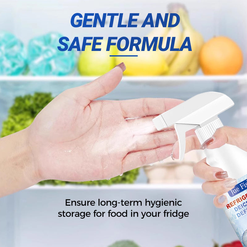 Spray dégivrant pour réfrigérateur et congélateur - Élimination rapide de la glace grâce à une formule écologique pour un nettoyage sans effort 🌿❄️