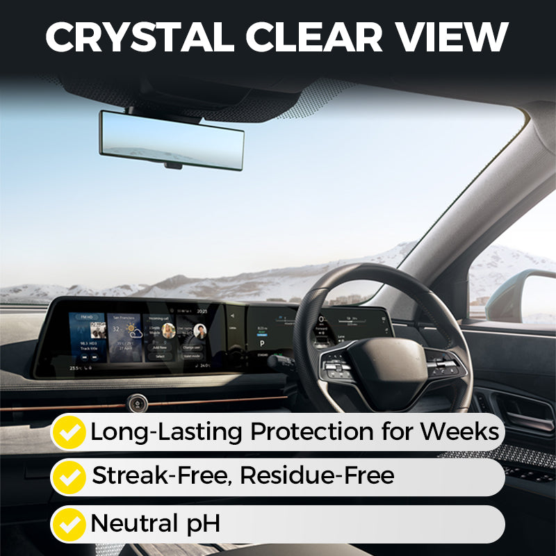 💥DERNIER JOUR de réduction❄️ Lingettes anti-buée à revêtement micromoléculaire — gardez votre pare-brise clair et sans buée 🧽✨