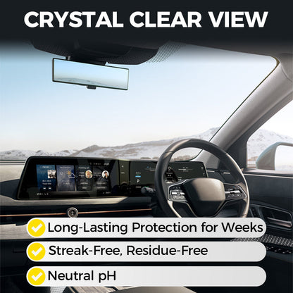 💥DERNIER JOUR de réduction❄️ Lingettes anti-buée à revêtement micromoléculaire — gardez votre pare-brise clair et sans buée 🧽✨