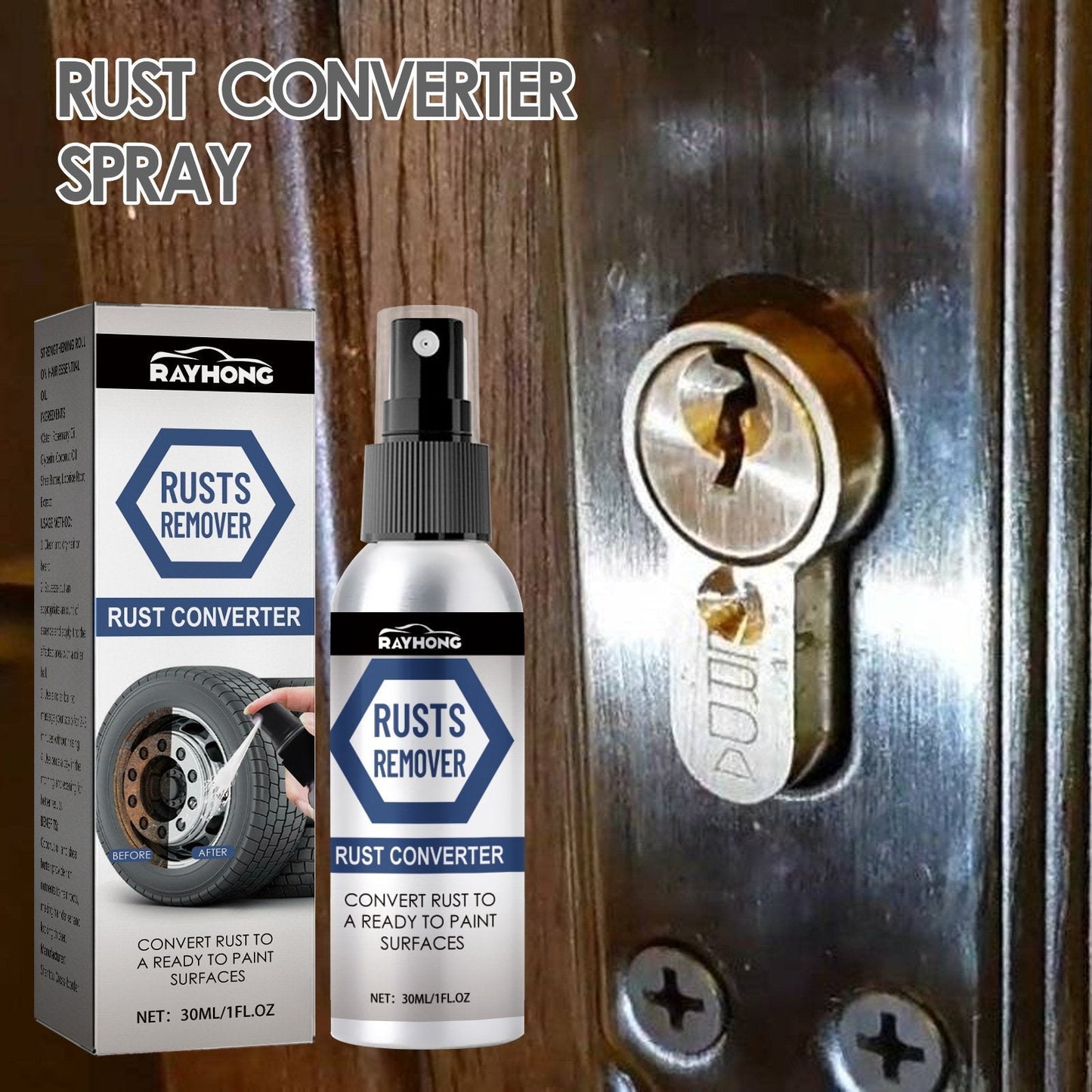 💕 Achetez-en 2, obtenez-en 1 GRATUIT 🔥 Spray convertisseur de rouille puissant