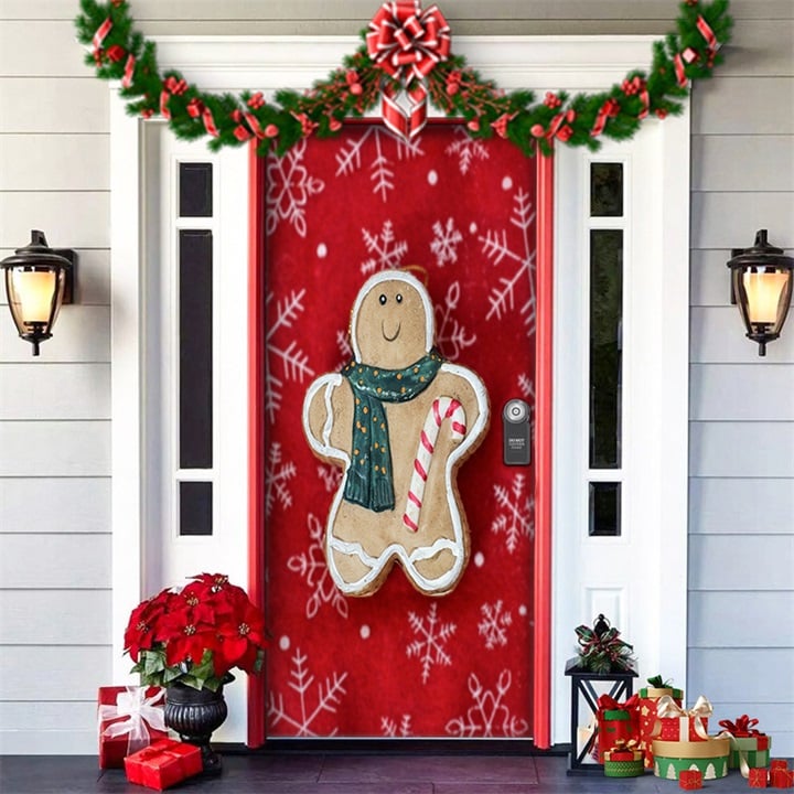 🎄Offres anticipées de Noël - 50 % de réduction🎅Décorations de Noël 2024 pour porte d'entrée🎅