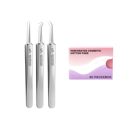 Pinces à épiler spécialisées pour salon de beauté