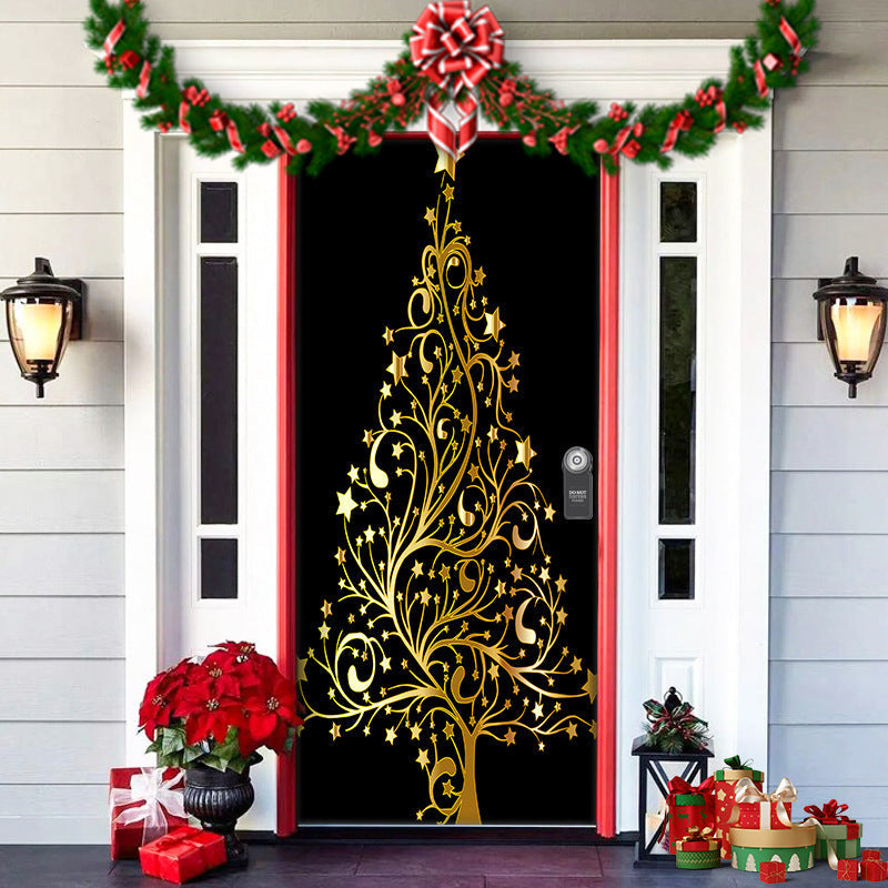 🎄Offres anticipées de Noël - 50 % de réduction🎅Décorations de Noël 2024 pour porte d'entrée🎅