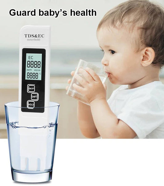 ❄️ Offre Hiver:ACHETEZ 2 OFFERT 1 🌊Testeur Numérique TDS – Écran LCD, Rapide & Prêt à l‘Emploi💧📦