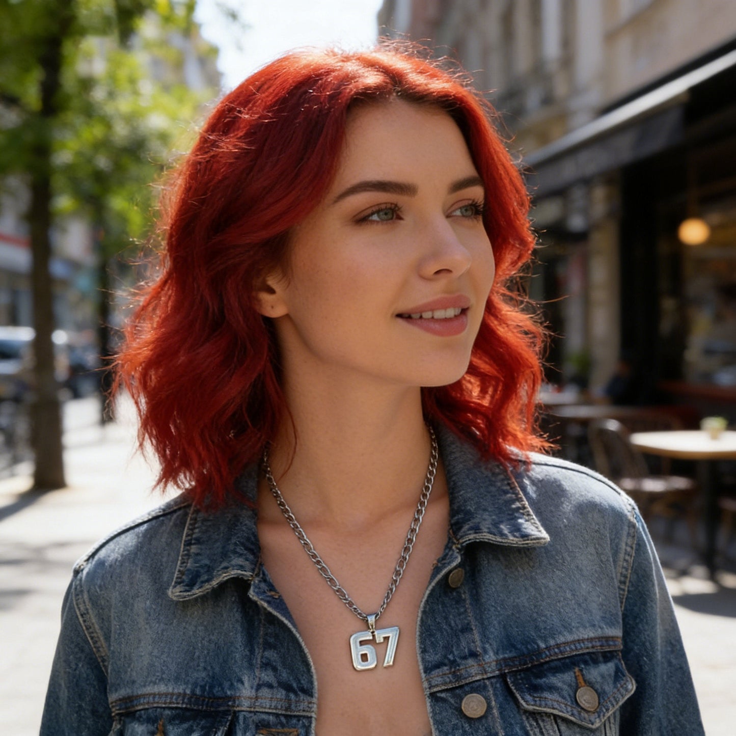 ⛄ Offre Spéciale Hiver：69 % de réduction🔥Exprimez-Vous avec le Pendentif Chiffre 67 - Un Accessoire Unique & Audacieux