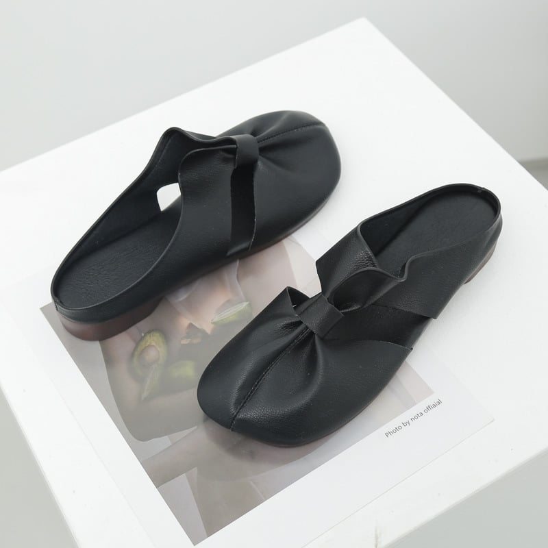 🔥Soldes d'été 52% de réduction👣Mules plates à découpes