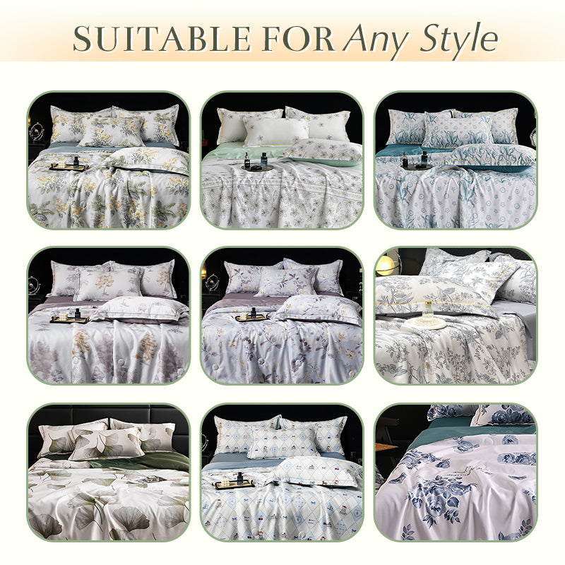 🛏️ Élégance Fraîche & Style Naturel – -60 % sur Notre Linge de Lit 4 Pièces
