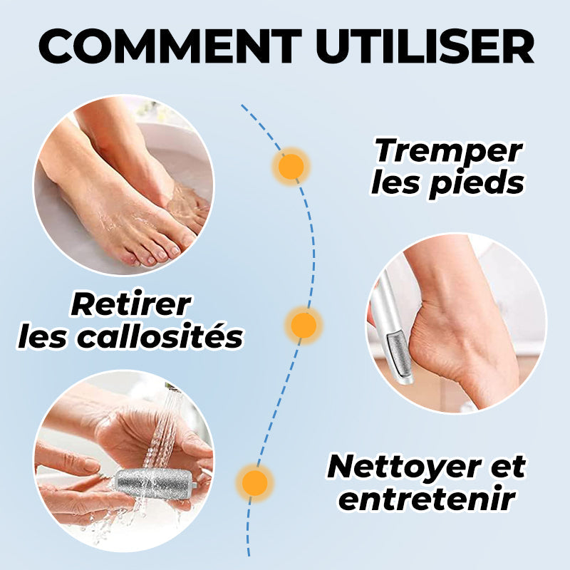 🔥VENTE LIMITÉE 50 % DE RÉDUCTION🔥Extracteur de callosités électrique pour les pieds