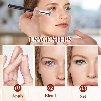 📢📢50% de réduction ! 💥Correcteur Magique pour les Yeux – Efface Cernes, Poches & Taches + Pinceau Offert 🎁✨