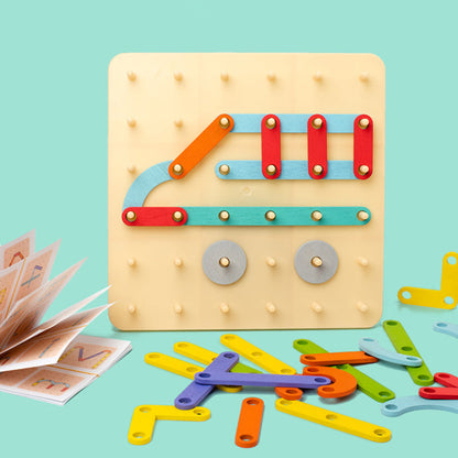 Puzzle à Encastrement Montessori 🎅 Idée Cadeau de Noël ! 🎁 Livraison Gratuite