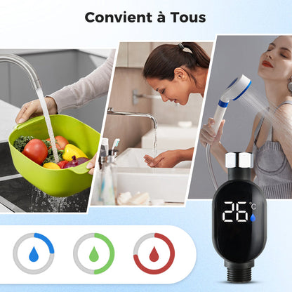 💧Douche thermometer🌡️ Plus de devinettes - Température instantanée ! 🚿