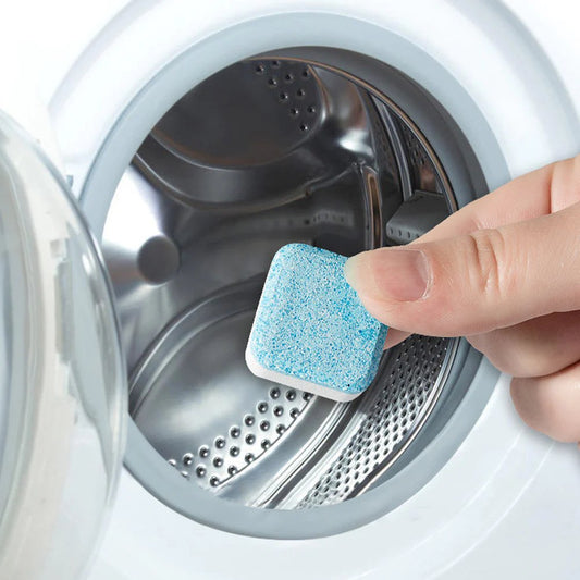 📢 Achetez 5, obtenez 5 GRATUITS ⏰ Tablettes de Nettoyage pour Lave-Linge – Éliminent les résidus, désinfectent à 99 % & compatibles hublot/frontal ! 🌀🧼