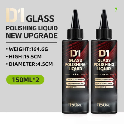 🔥Liquide de polissage pour vitres automobiles – Effacez les marques de façon permanente, économisez sur les coûts de remplacement !