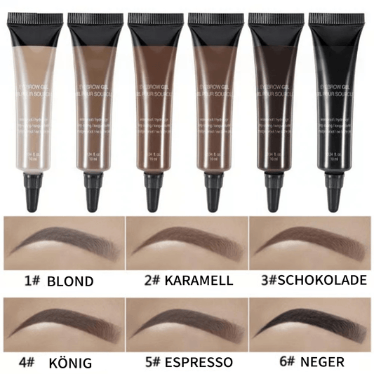 🔥 Achetez 1, obtenez 1 GRATUITEMENT ! 🔥 Gel teinture pour sourcils longue tenue – Waterproof, 24h & naturel 🥰💄