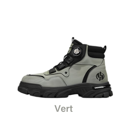 ⏳Offre spéciale limitée dans le temps⏰Chaussures de travail à boucle pivotante pour hommes (imperméables, antidérapantes, confortables et respirantes)
