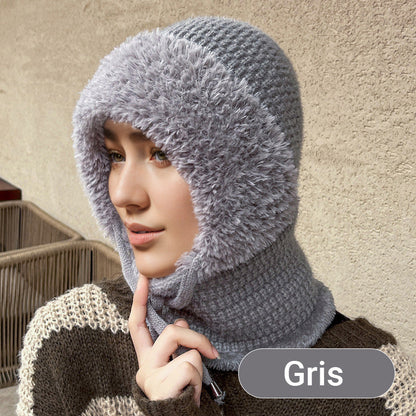 🧣 53% OFF MAINTENANT ! 🔥 Cagoule 3-en-1 pour Femme - Chaud & Polyvalent, Idéal pour Tout Temps Hivernal ❄️✨