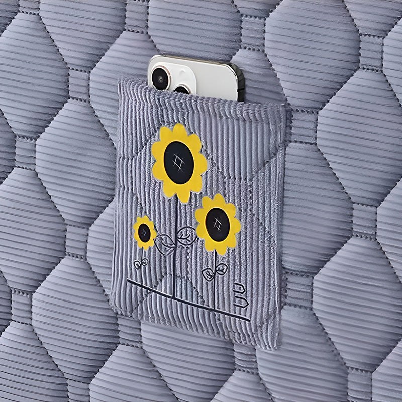 🛏️ 60% DE RÉDUCTION LIMITÉE! ✨ Housse Rembourrée pour Tête de Lit - Protection Douce et Antidérapante en Velours avec Fermeture Élastique 🛌🌟