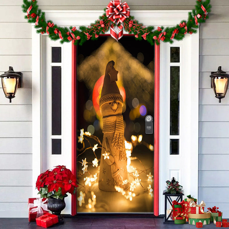 🎄Offres anticipées de Noël - 50 % de réduction🎅Décorations de Noël 2024 pour porte d'entrée🎅