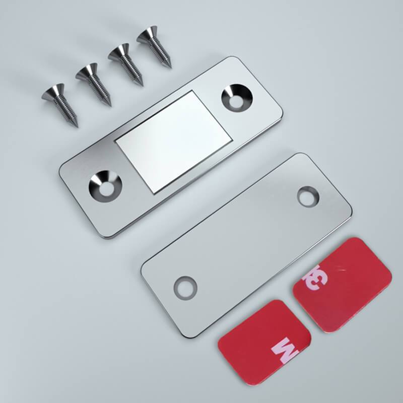Ferme-porte magnétique sans perforation