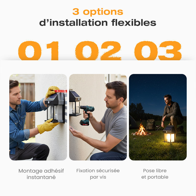 Black Friday : -50% sur TOUT ! 🔥Applique murale solaire à détecteur de mouvement en tungstène
