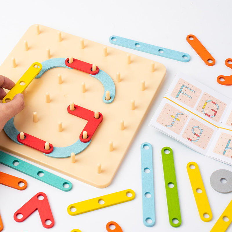 Puzzle à Encastrement Montessori 🎅 Idée Cadeau de Noël ! 🎁 Livraison Gratuite