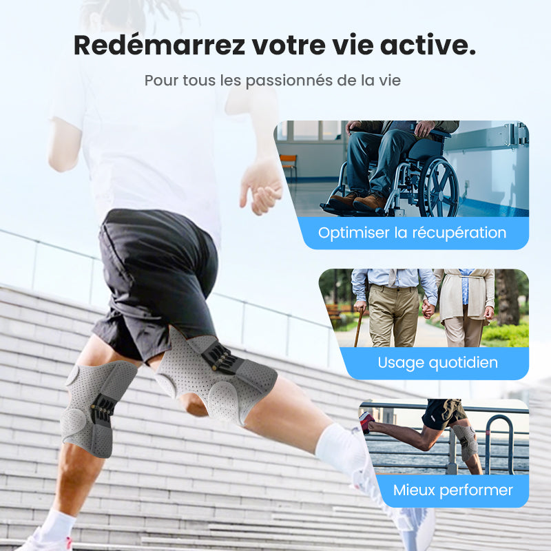 🔥Genouillère ajustable de protection du genou pour le sport💥
