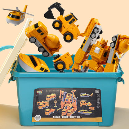 🔥 Vente chaude 50% de réduction 🔥 Transformation magnétique ingénierie automobile assemblage jouets