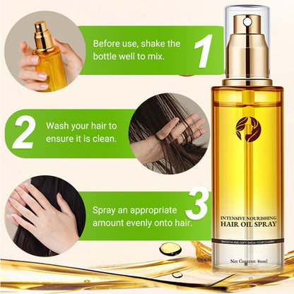 🌸Huile capillaire nourrissante intensive en spray✨