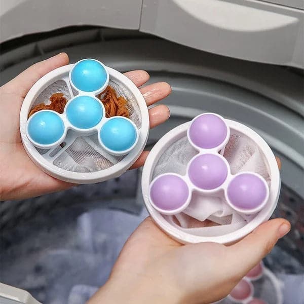 🧼 ACHETEZ 1 - RECEVEZ 1 GRATUIT ! ✨ Sacs Filtrants à Cheveux pour Lave-Linge - Capture les Poils et Peluches, Protège le Tambour et Réduit les Nœuds 📢📢3 dernières heures : Grande vente⏰⏰