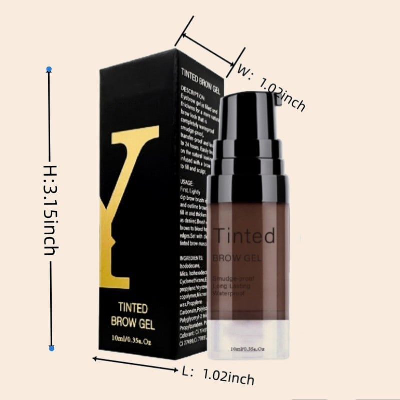 💄 ACHETEZ 1, OFFERT 1 ! ✨ Gel Sourcils Teinté Longue Tenue – Fixation Waterproof, Application Facile & Effet Naturel 🌸🖌️
