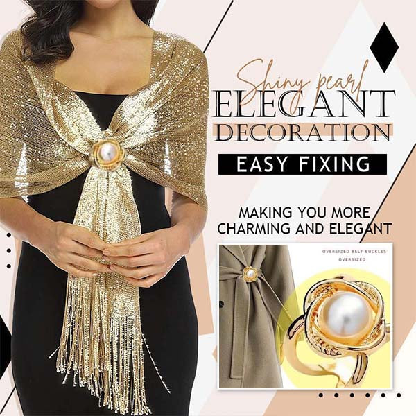 ✨ Boucle élégante pour manteau et écharpe (Remise 50%) – L’élégance au bout des doigts !