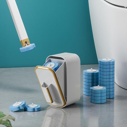 📢📢50 % de réduction !! ⏰ Ensemble de Brosses de Toilette Jetables à Fixation Murale – Hygiénique, Élégant & Gain de Place