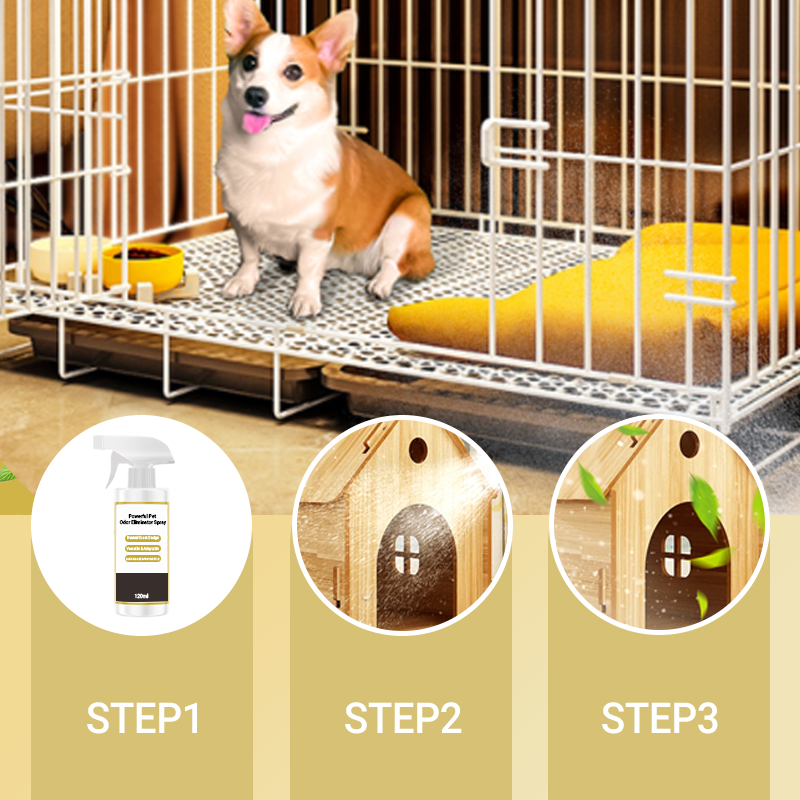 120 ml Spray déodorant puissant pour animaux domestiques🐾