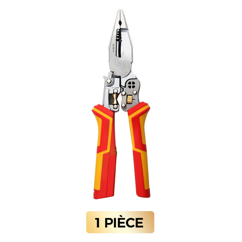 ✅Pince à Dénuder 8-en-1 avec Testeur de Tension🧰