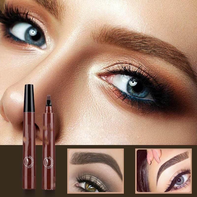 🔥Crayon à sourcils 4-End Natural, Créez rapidement un maquillage de sourcils élégant🔥