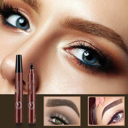 🔥Crayon à sourcils 4-End Natural, Créez rapidement un maquillage de sourcils élégant🔥