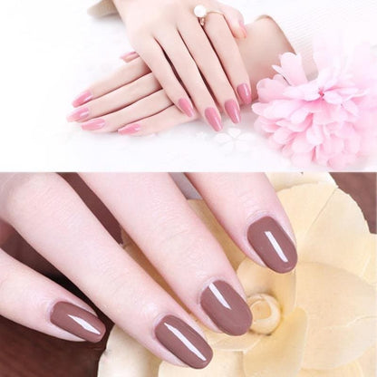Gel d'extension cristal pour nail art (lot de 7)