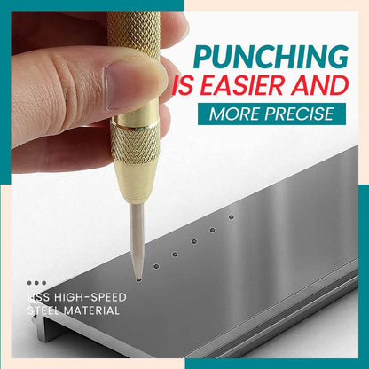 Poinçon central de localisation automatique de ressorts