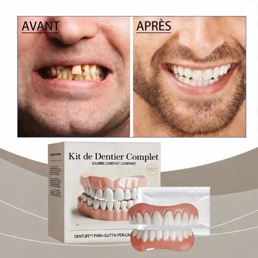 ProSmile™ Prothèse dentaire | Retrouvez un sourire éclatant en 1 minute!
