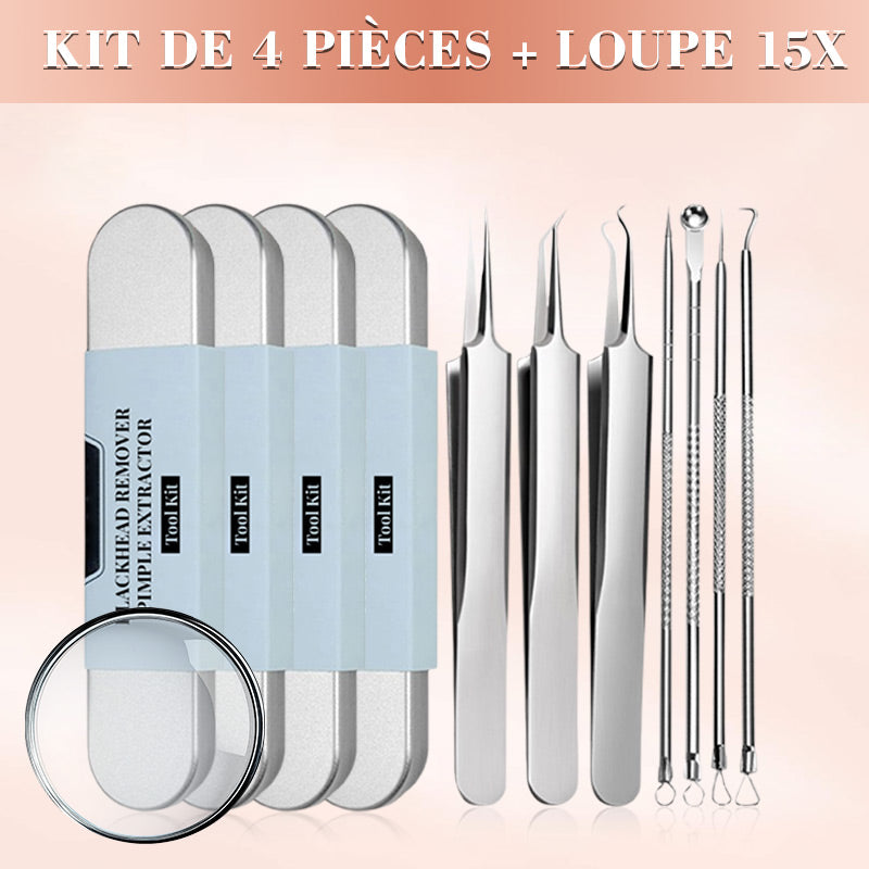 💓50% DE RÉDUCTION💥Kit d'Outils pour l'Extraction de Points Noirs et Boutons📢📢3 dernières heures : Grande vente⏰⏰