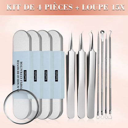 💓50% DE RÉDUCTION💥Kit d'Outils pour l'Extraction de Points Noirs et Boutons📢📢3 dernières heures : Grande vente⏰⏰