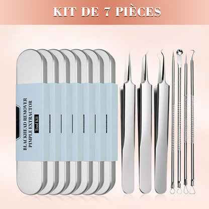 💓50% DE RÉDUCTION💥Kit d'Outils pour l'Extraction de Points Noirs et Boutons📢📢3 dernières heures : Grande vente⏰⏰