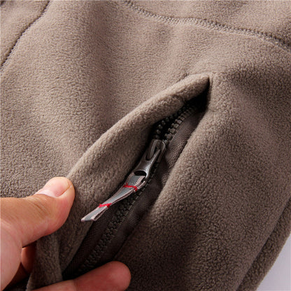 🎁Veste chaude rembourrée double couche unisexe