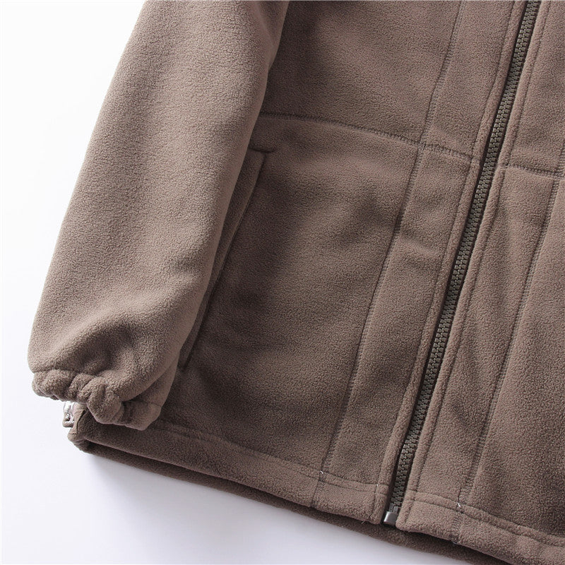 🎁Veste chaude rembourrée double couche unisexe