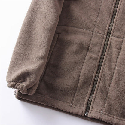 🎁Veste chaude rembourrée double couche unisexe