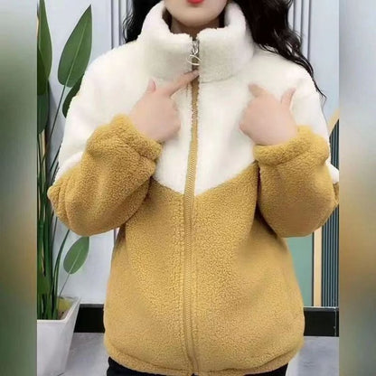 Veste d’hiver douce et chaude
