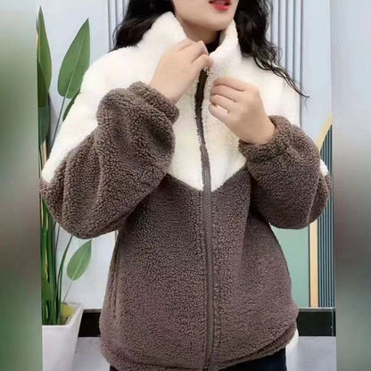 Veste d’hiver douce et chaude