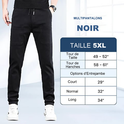 💥Dernier jour de soldes 50 % DE RÉDUCTION🏆MultiPants – Pantalon cargo résistant et extensible avec multiples poches