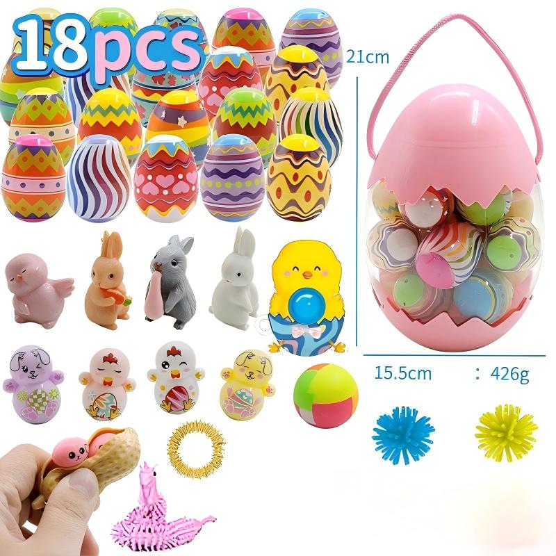 Œufs de Pâques Pré-remplis avec Jouets