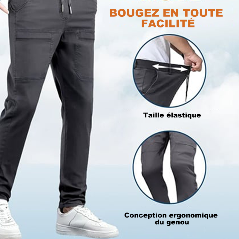 💥Dernier jour de soldes 50 % DE RÉDUCTION🏆MultiPants – Pantalon cargo résistant et extensible avec multiples poches